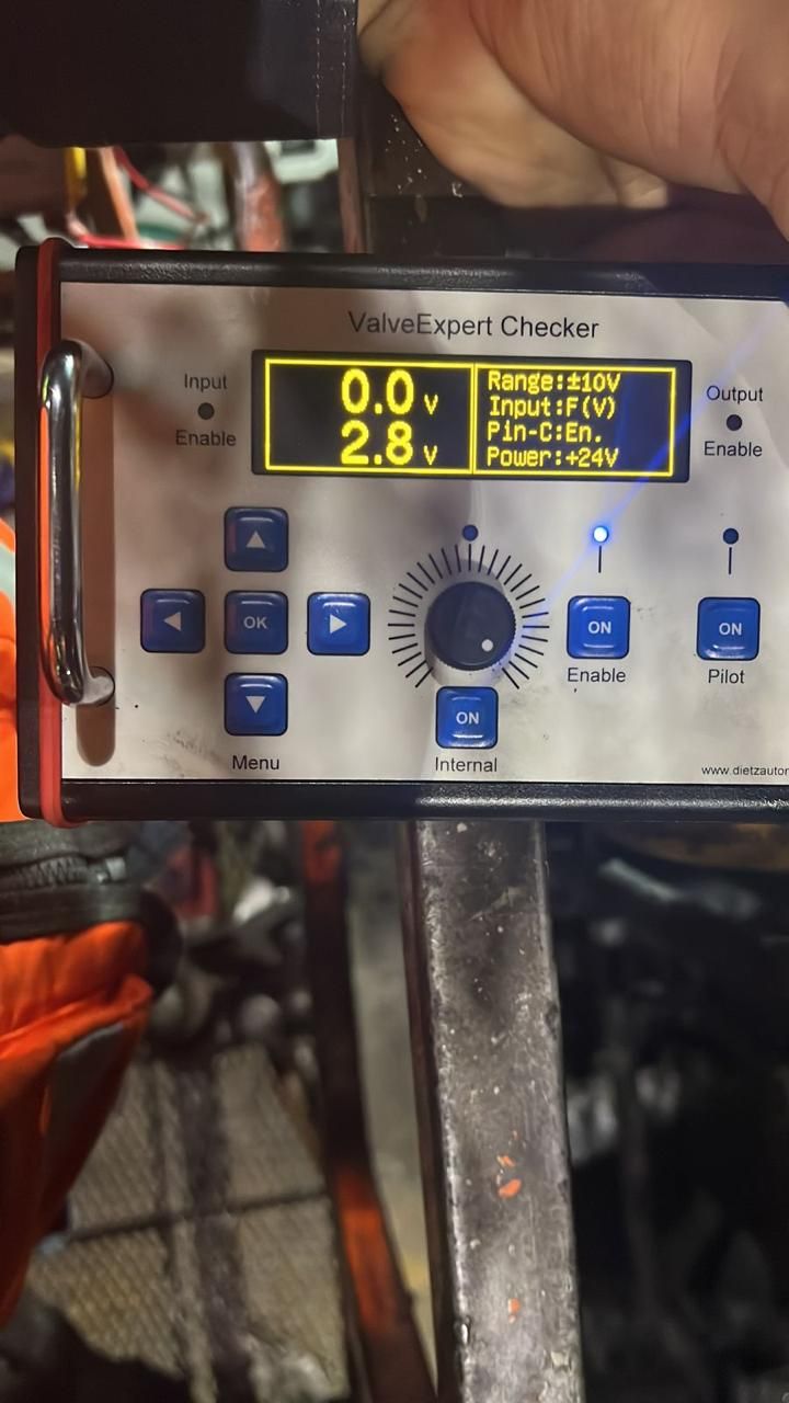 Calibración ValveExpert en campo